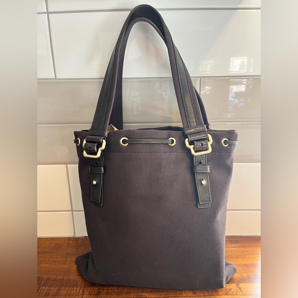 Authentic Yves Saint Laurent Kahala Canvas Tote - Picture 3 of 8